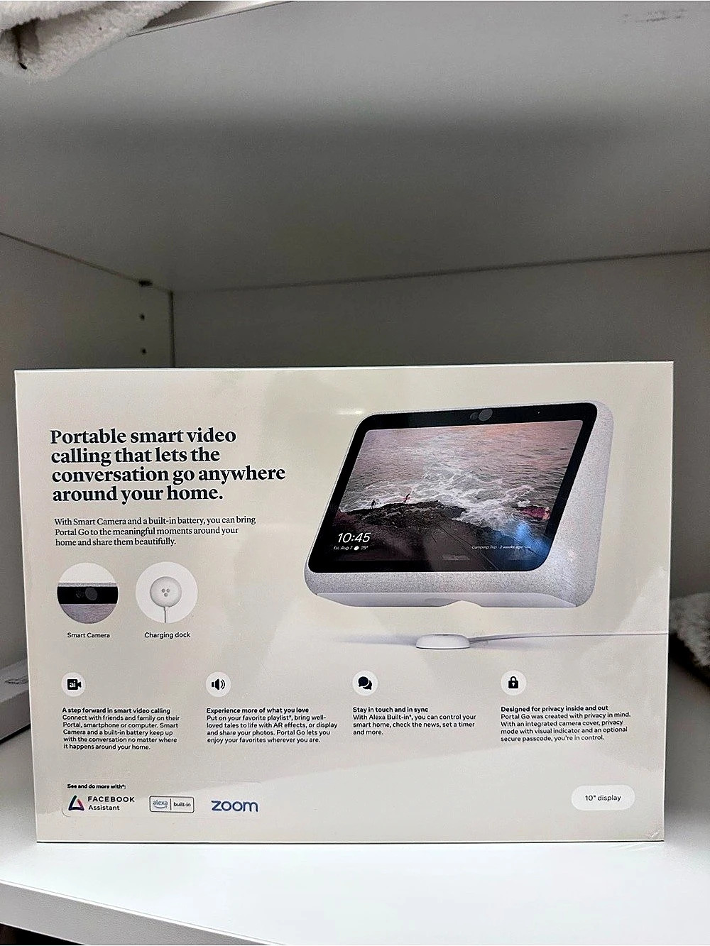 Facebook Portal Go Smart Video Calling Device NWT - Picture 2 of 3